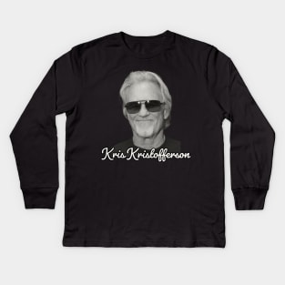 Kris Kristofferson / 1936 Kids Long Sleeve T-Shirt